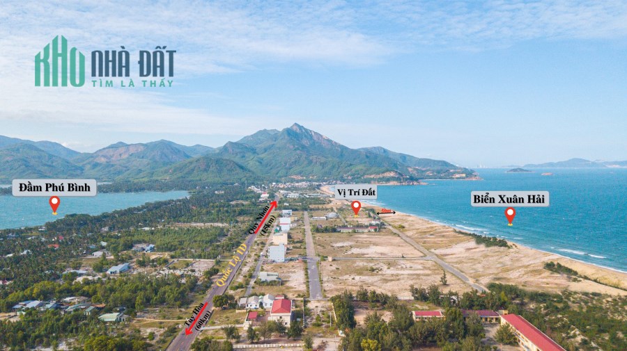 Chỉ 1,68 tỷ sở hữu đất nền ven biển Phú Yên, sổ đỏ từng nền