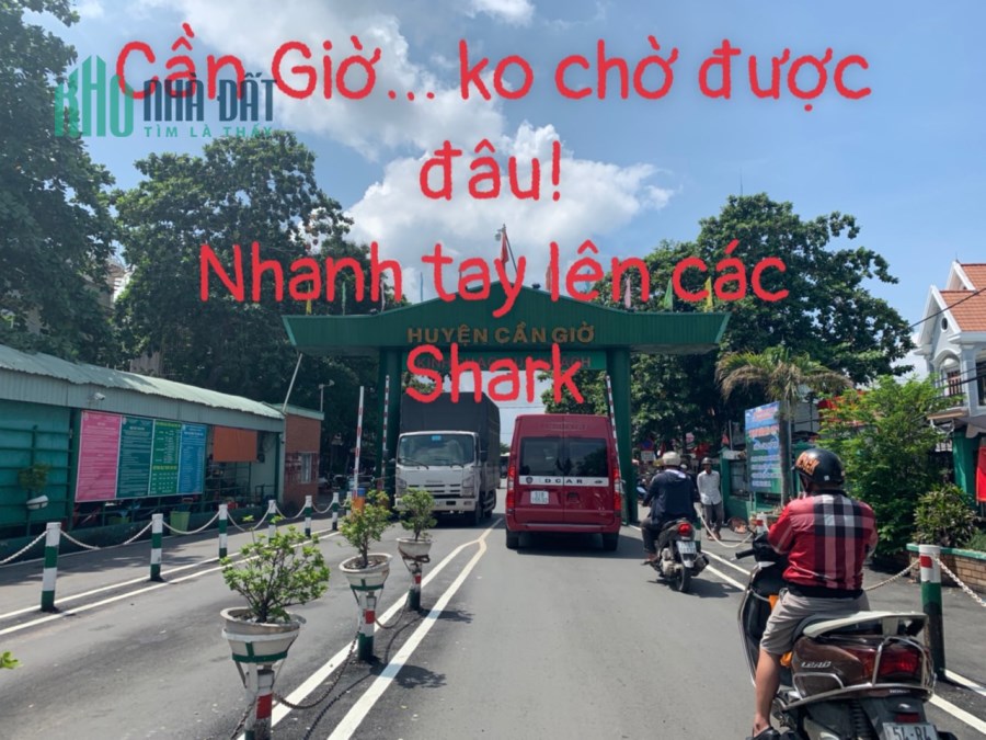 Bán đất đường Rừng Sác, xã Bình Khánh, Cần Giờ 3,75tỷ