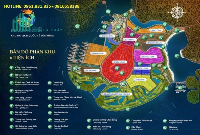 Mở bán đợt 1 shophouse biệt thự biển dự án Dragon Ocean Đồ Sơn Hải Phòng