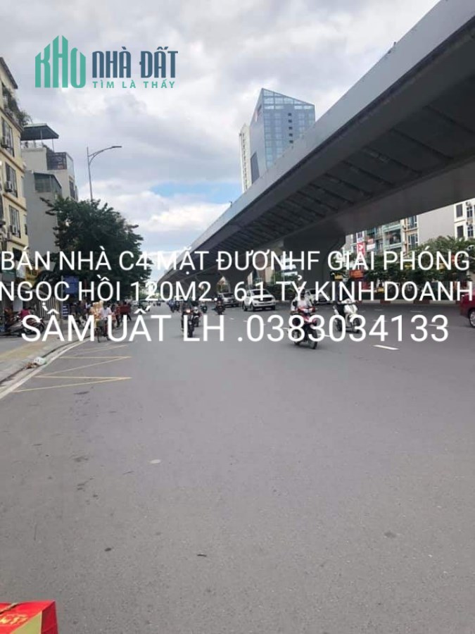 BÁN NHÀ ĐẲNG CẤP KINH DOANH MẶT ĐƯỜNG GIẢI PHÓNG THANH TRÌ