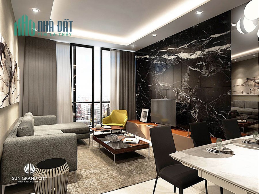 Bán CH cao cấp 5 sao Sun Grand city - 69b Thuỵ Khuê giá 4.13 tỷ, 46m2