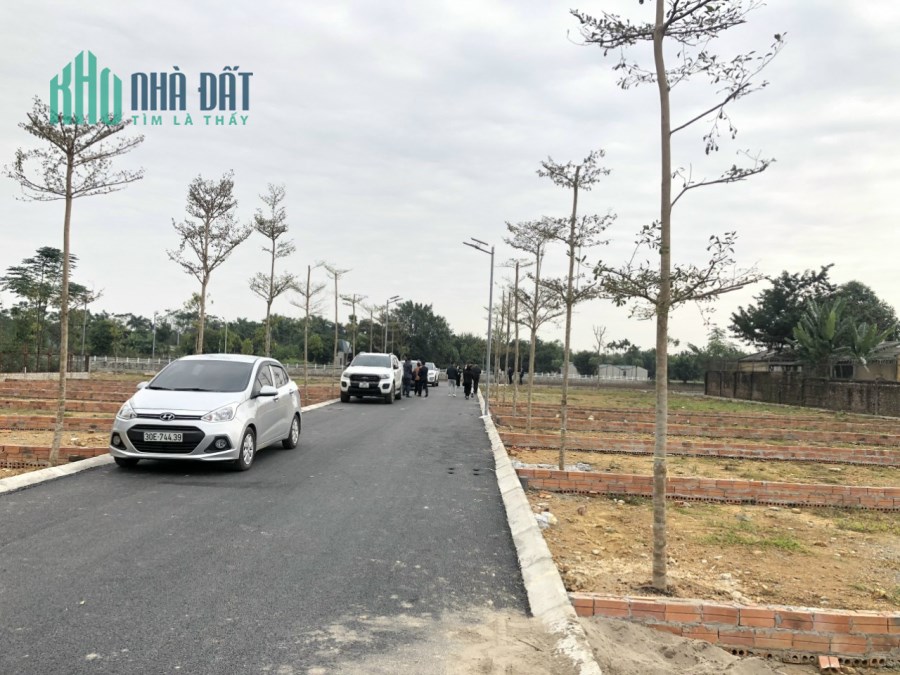 Chính chủ bán đất mặt đường Bãi Dài Hòa Lạc giá đầu tư nhỉnh 1 tỷ
