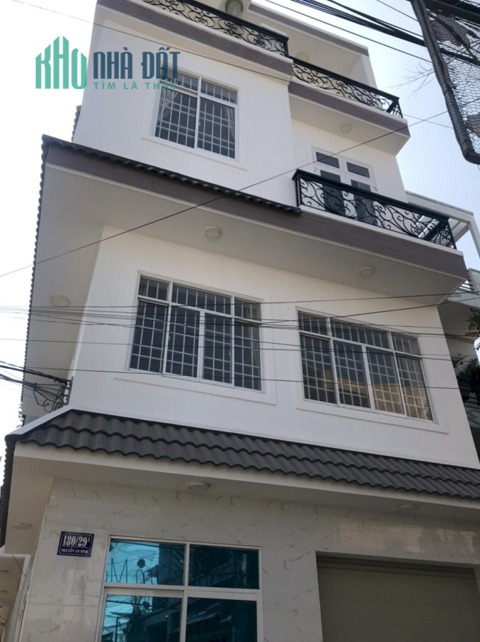 50/ Bán nhà 1 trệt 3 lầu đường hẻm Nguyễn An Ninh gần ngã 4 giếng nước 2 mặt tiền