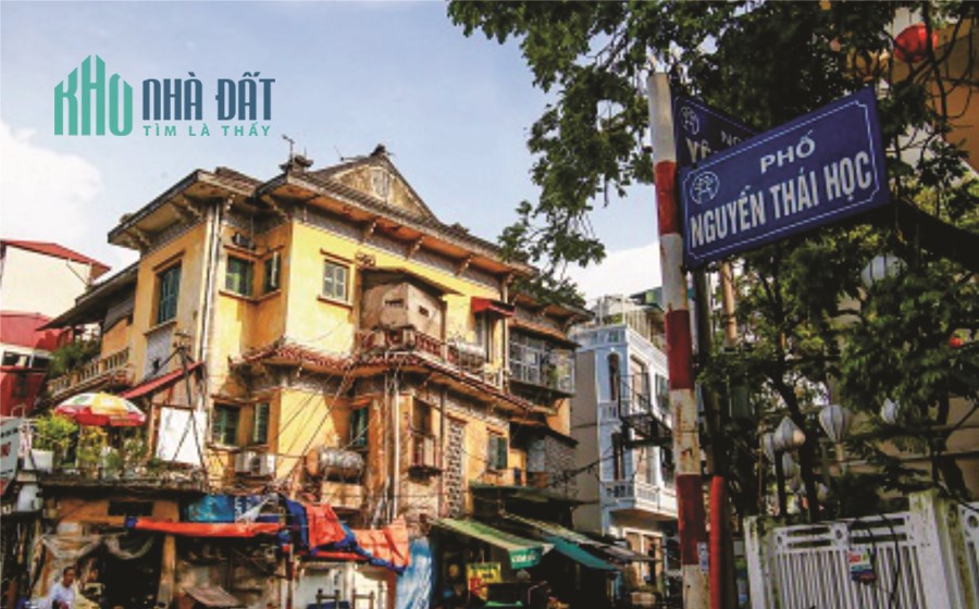 NHÀ MẶT TIỀN LỚN NGUYỄN THÁI HỌC – Q.BA ĐÌNH - GIÁ TỐT