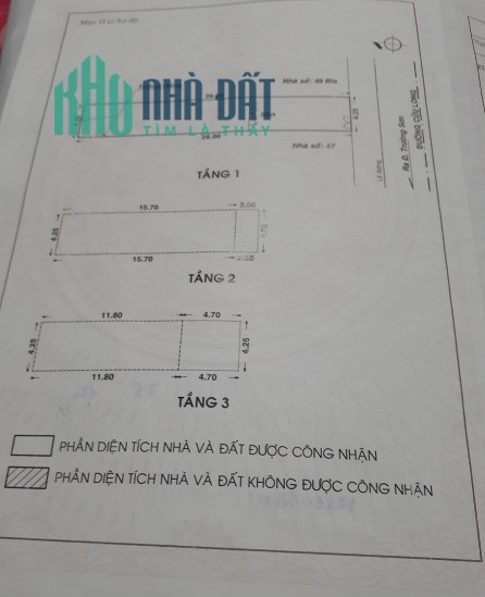 MẶT TIỀN CỬU LONG, P2 TÂN BÌNH, 3 TẦNG, TS 4.25x26m, CHỈ 24 TỶ