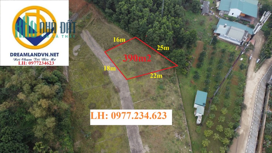 Bán gấp 390m2 đối diện trường cấp 2 Phú Mãn, Quốc Oai giá 6,8tr/m. LH:0977234623