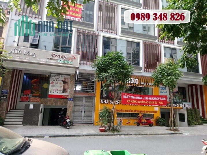 Cho thuê tầng 3,4,5 nhà mặt đường KĐT Goldmax City, BTL, 35tr; 0989348826