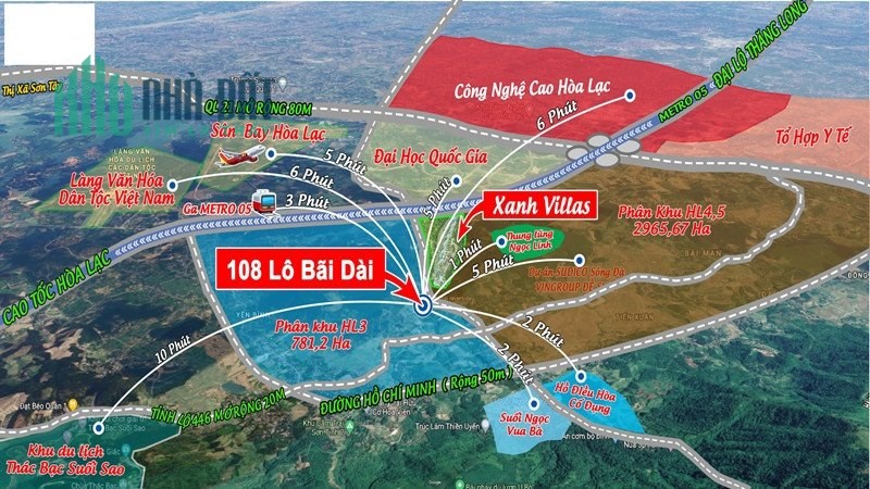 Mở bán siêu phẩm 40 lô đất nền Bãi Dài Hòa Lạc giá đầu tư 1,4 tỷ/lô