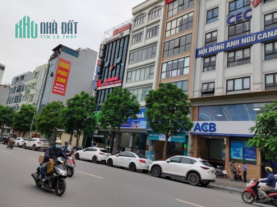58 TỶ, KHÚC THỪA DỤ, 180*6, MT8M, NGÂN HÀNG THUÊ DÀI HẠN, DÒNG TIỀN 180TR/TH, VỈA HÈ 8M, SỔ VUÔNG
