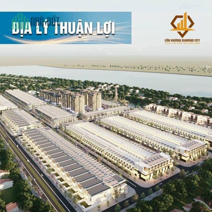 Những điểm vàng nhà đầu tư, không nên bỏ qua tại Cồn Khương Diamond City.