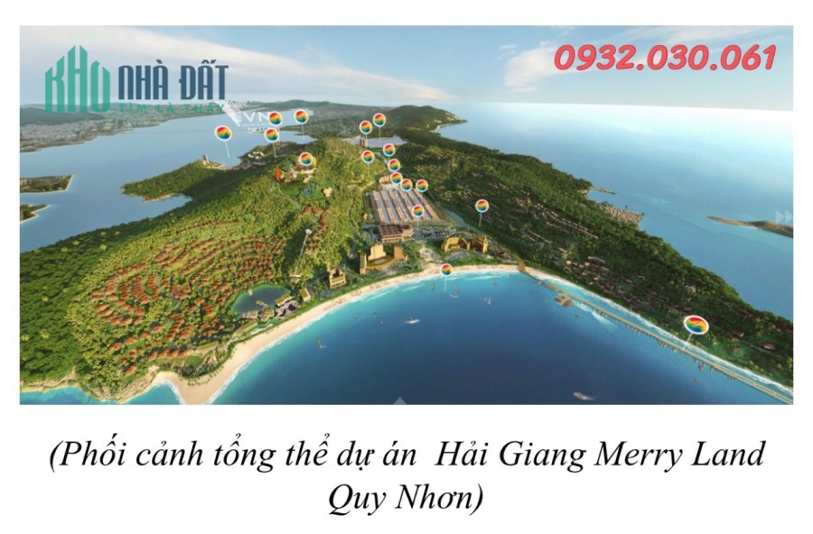 MERRYLAND QUY NHƠN - BIZHOUSE THƯƠNG MẠI 15TY/CĂN SIÊU TO KHỔNG LỒ 0932030061