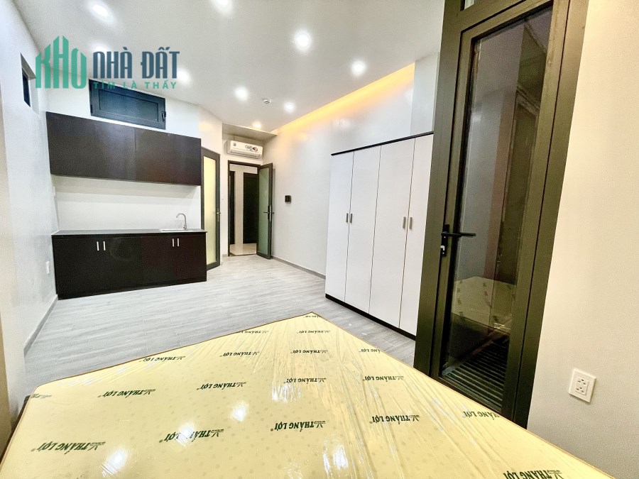 Phòng Studio 30m2 nội thất đẹp Lê Quang Định