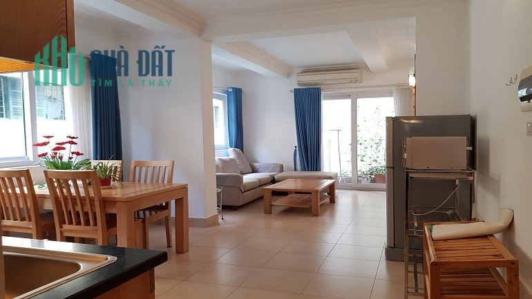 Cho thuê căn hộ dịch vụ tại Tây Hồ, 65m2, 1PN, sáng thoáng, đầy đủ nội thất