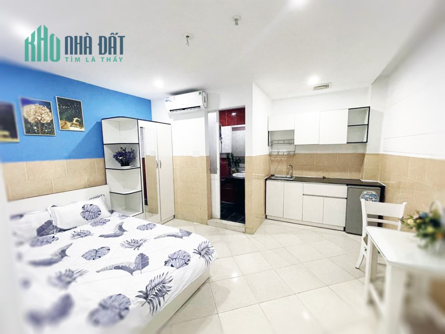 Phòng MT Bạch Đằng 20m2 full nội thất-Thang Máy