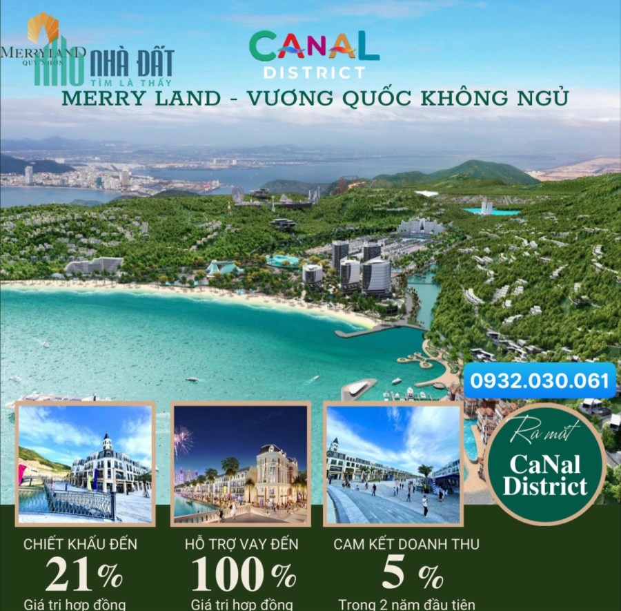 SỞ HỮU BIZHOUSE SIÊU VIP CHỈ 1.1 TỶ TẠI MERRY LAND QUY NHƠN 0932030061