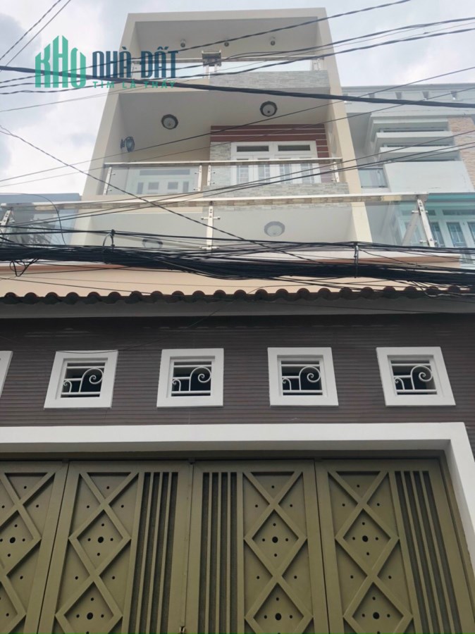 Hẻm xe hơi 5m đường Âu Cơ, Tân Bình 4 Tầng nhà mới 3.6x13 Chỉ 7 tỷ. LH 0938061929