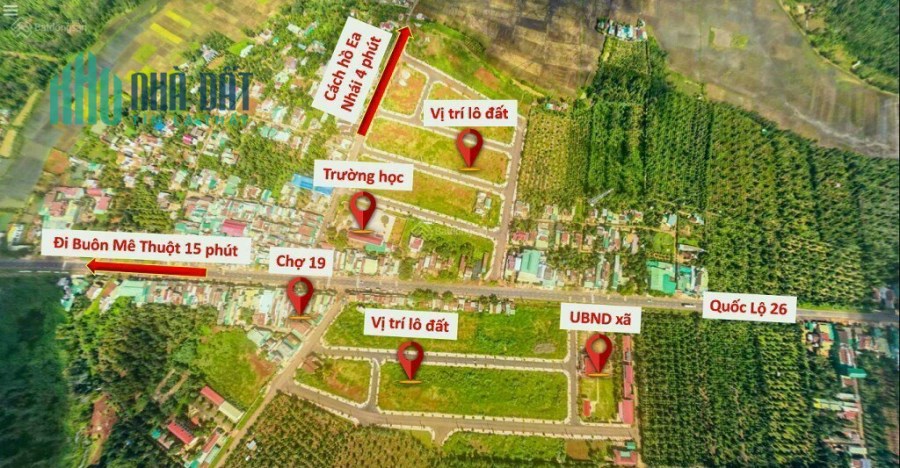 ♻️ Bán đất KDC Ea Knuec - giá 9xx, Gần trường, ủy bản, trường học,.. - liên hệ 037 8888 250