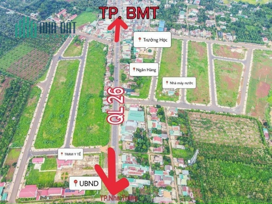Cơ hội đầu tư đất nền thổ cư sổ đỏ kề hồ sinh thái Ea Nhái _ Đak Lak