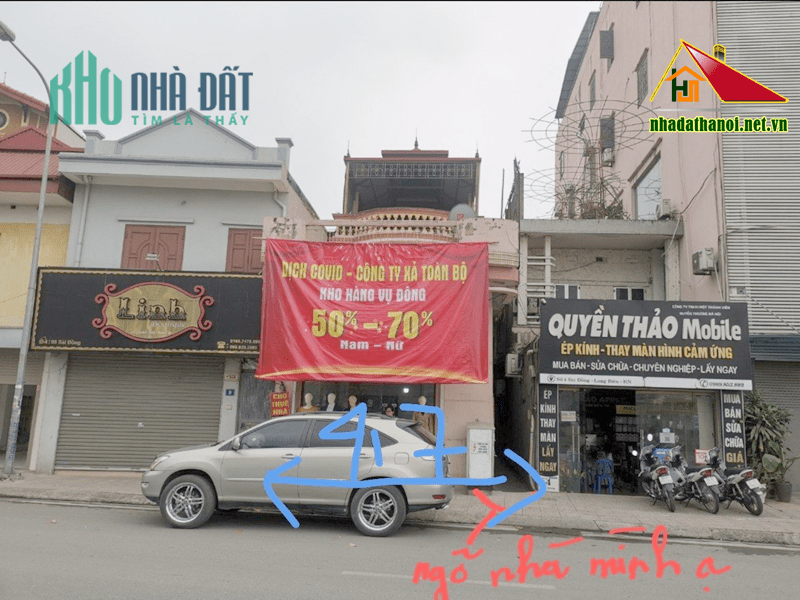 Chính chủ bán nhà đất mặt tiền số 6 phố Sài Đồng, Quận Long Biên, Hà Nội