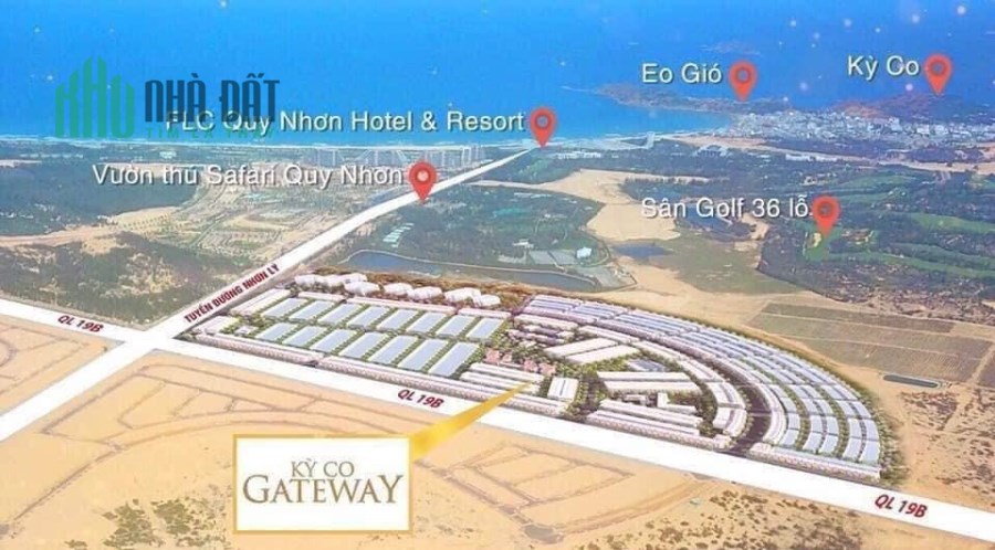 Đất ven biển Quy Nhơn - Kỳ Co Gateway - Quy hoạch đồng bộ - Hạ Tầng Hoàn Thiện