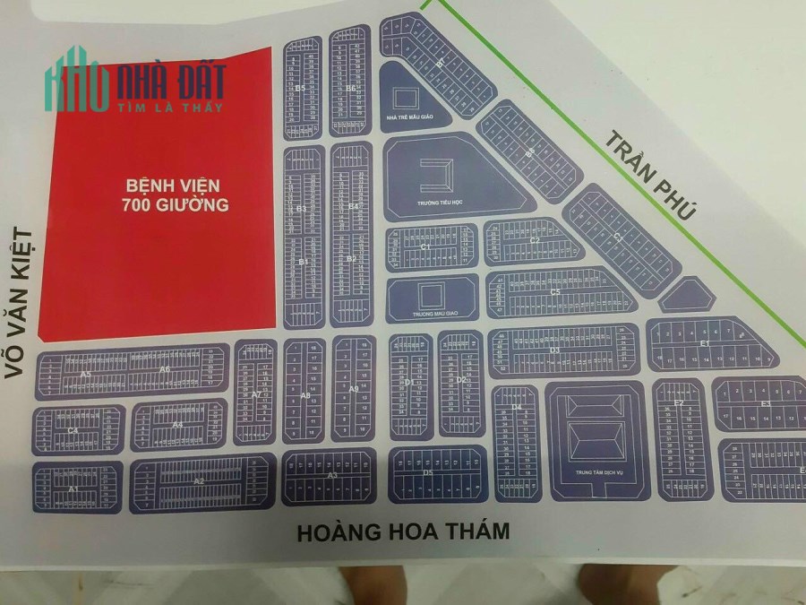 Bán đất MT Kha Vạn Cân, Phường Long Tâm, TP Bà Rịa