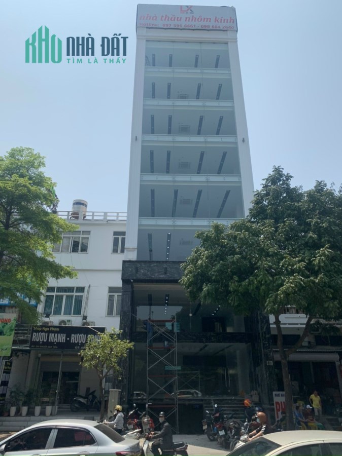 Bán nhà Mặt phố Khúc Thừa Dụ,Trần Đăng Ninh dt 130 m2 x 8 t mt 7,5 m 81 tỷ