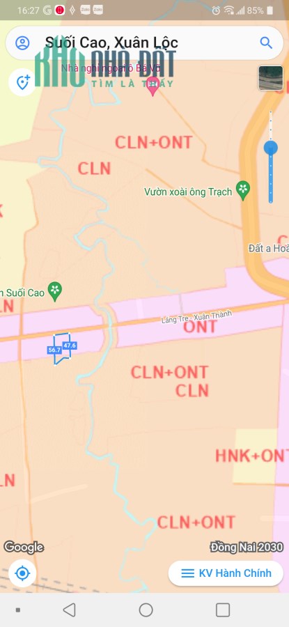 29m mặt tiền đường nhựa view suối tại Suối Cao, Xuân Lộc