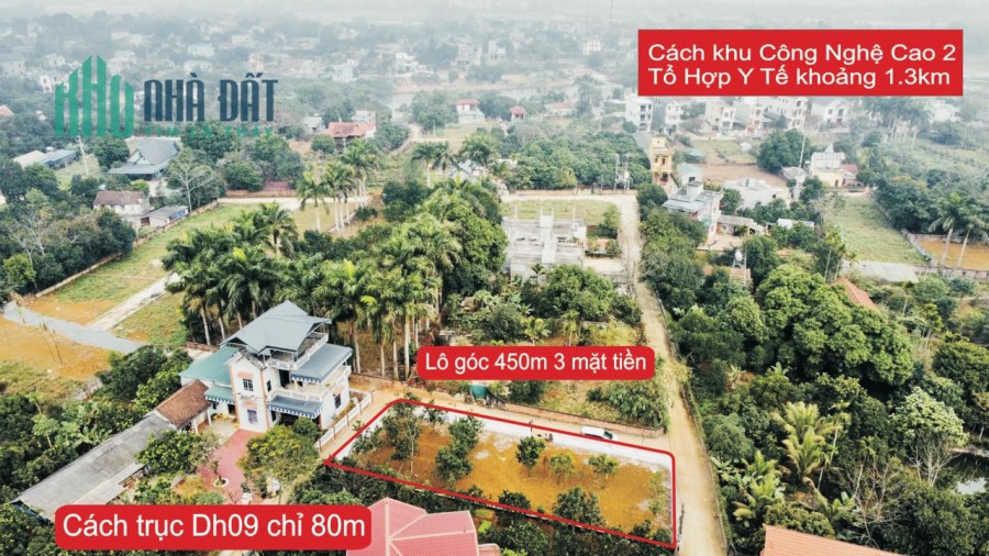 Siêu phẩm lô đất Hòa Trúc, Hòa Thạch, 450m2 có 3 mt giá nhỉnh 10tr/m2