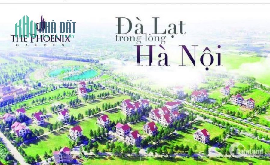 Cần chuyển nhượng quỹ đất biệt thự nhà vườn The Phoneix Garden