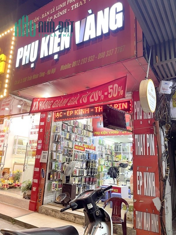 Cho thuê cửa hàng 59E mặt phố Trần Nhân Tông, Quận Hai Bà Trưng