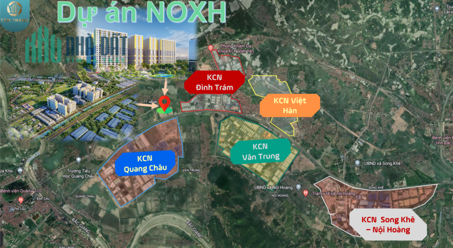 Chỉ 350 triệu là mua được Nhà ở Xã Hội quy mô nhất Bắc Giang