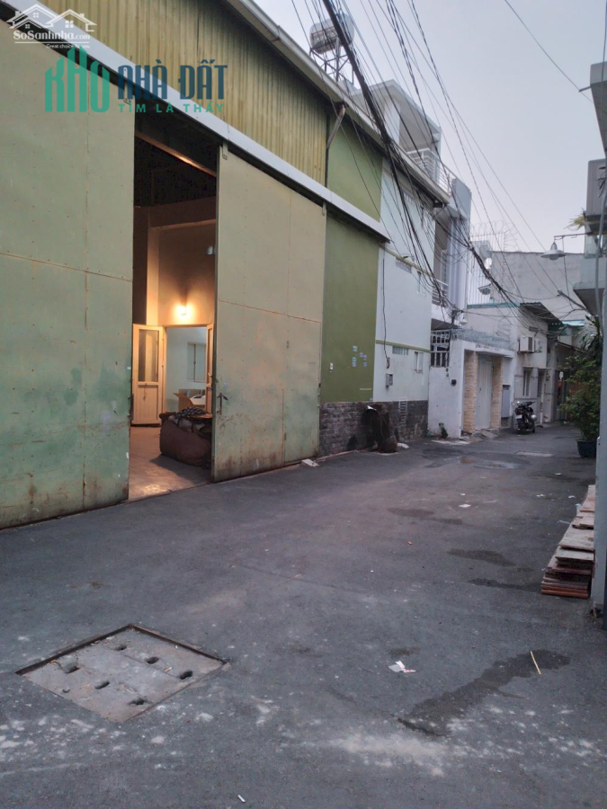 Cho thuê nhà xưởng đường Thống Nhất, phường 11, Gò Vấp