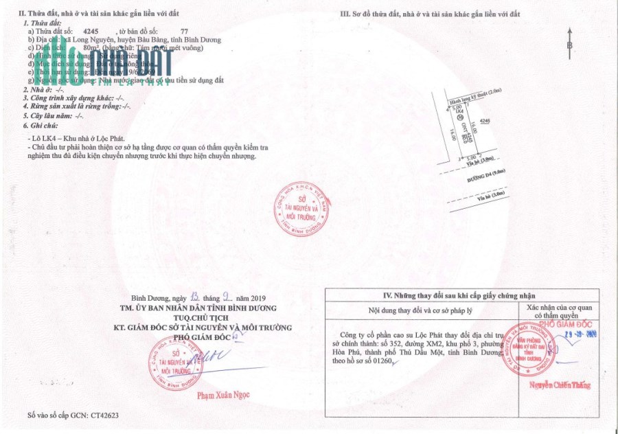 ĐẤT NGỘP GIÁ SỐC, CẦN RA NHANH LÔ GÓC MẶT TIỀN GẦN CHỢ BẾN CÁT, SỔ HỒNG RIÊNG
