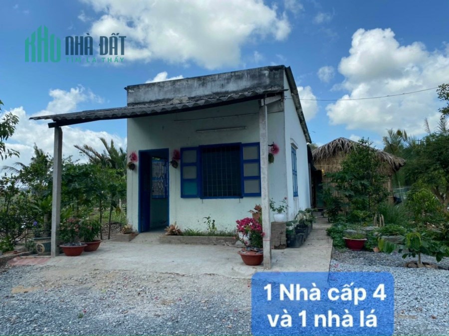 Cần Bán Nhà Vuờn View sông , View kênh , đuong xe 7 chỗ 