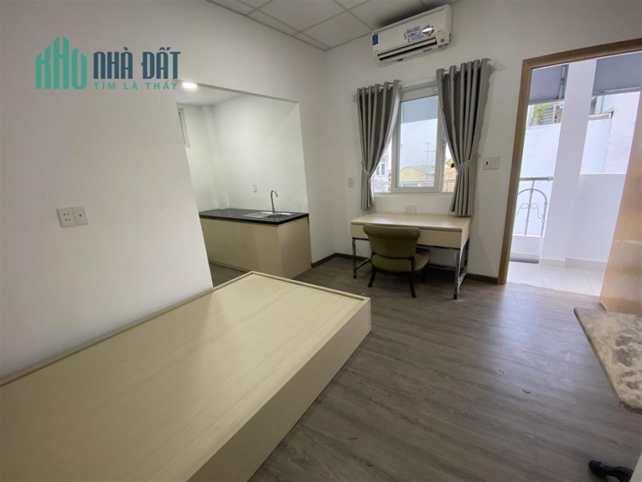 CHDV Điện Biên Phủ Gần Hàng Xanh 25m2 full nội thất