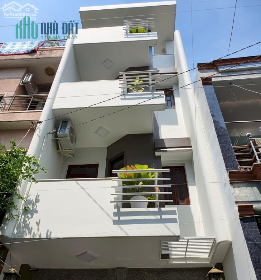 Bán nhà HXH 4Tầng cực đẹp, 60m2(4x15) 7.6 tỷ, Lưu Chí Hiếu, Tây Thạnh, Tân Phú. Ở ngay