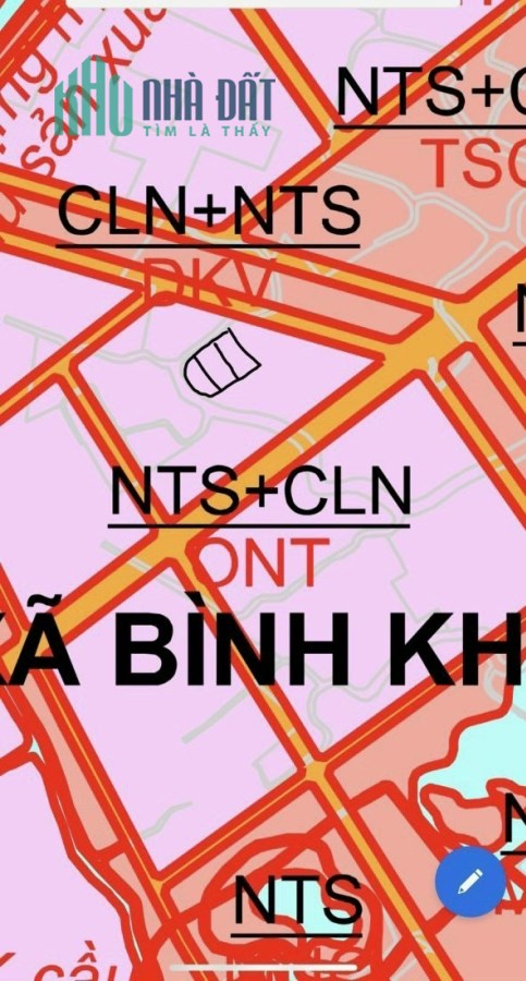 Bán lô đất đường Rừng Sác, x.Bình Khánh, Cần Giờ 3,75tỷ