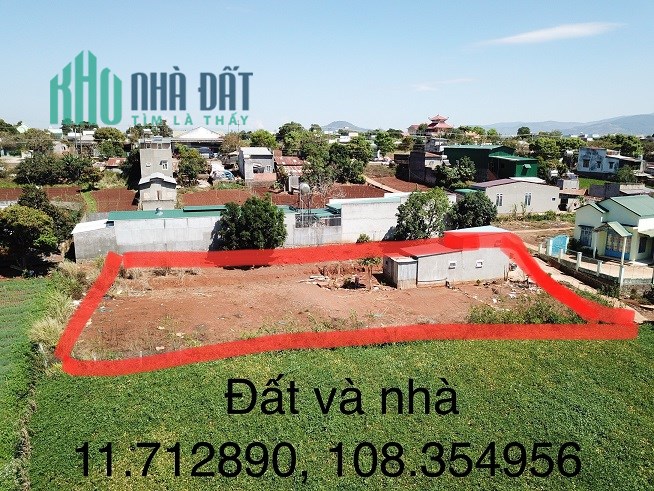 Bán đất tặng nhà vị trí đẹp tại TT Liên Nghĩa, Đức Trọng, Lâm Đồng, 8 tỷ, 0913112423