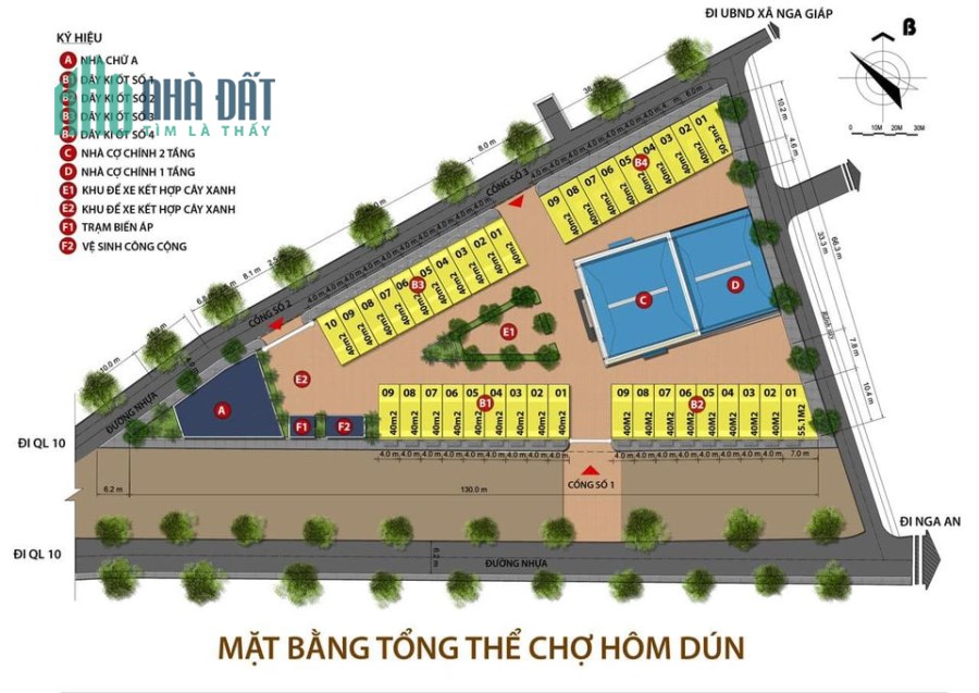 Chợ Hôm Hanh Gia Nga Giáp Nga Sơn
