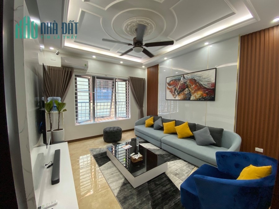 Bán nhà Lai Xá phân lô - gara ô tô - nội thất châu Âu - 68 m2x4 tầng 7,5 tỷ