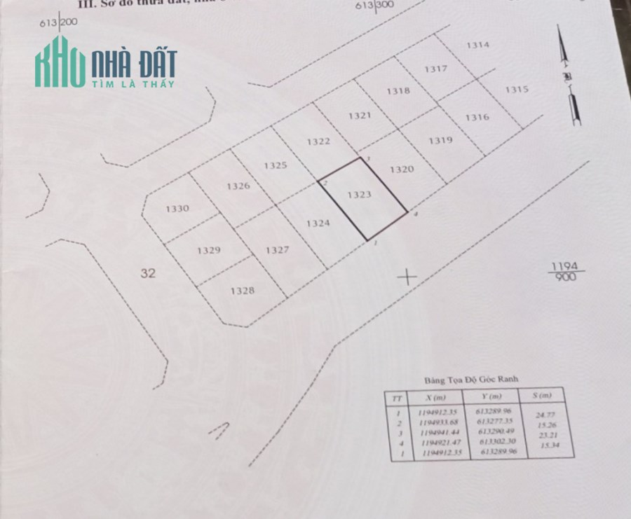 Lô đất KDC phú nhuận phước long B diện tích 366m, vị trí đẹp giá tốt đường 20m