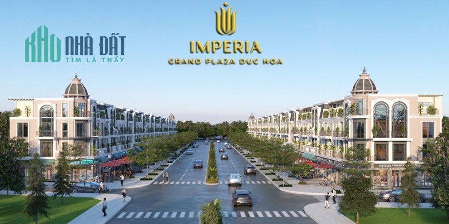 Shophouse mặt tiền đường 3/2 tại thị trấn Hậu Nghĩa, Đức Hoà, Long An