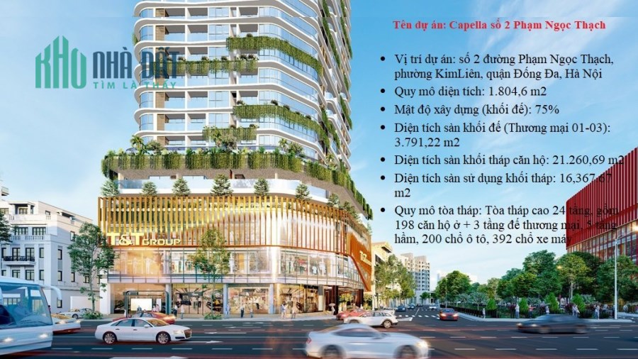 CẦN BÁN CĂN HỘ CHUNG CƯ SỐ 2 PHẠM NGỌC THẠCH, 2PN, DT 52M2.