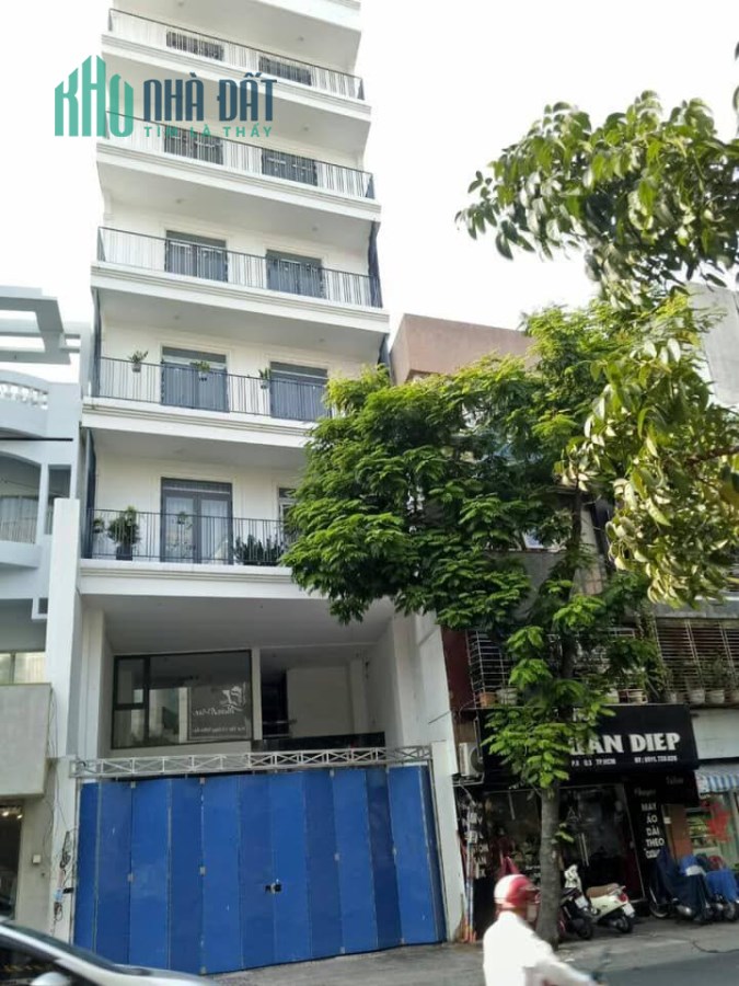 Bán tòa nhà 20a-22 mặt tiền lý chính thắng, phường 8, quận 3.dt 7.4x19. hầm ,8 lầu, 24pn, 24wc