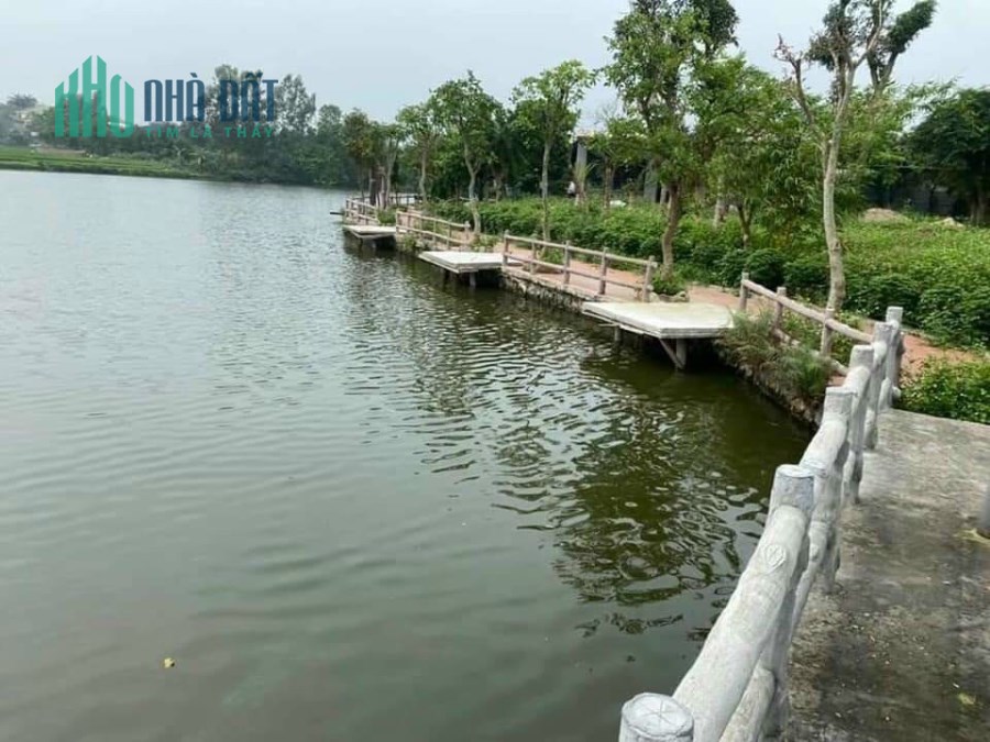 BÁN NHANH LÔ ĐẤT 500M2 , MT 9,5M  VIEW HỒ VÂN TRÌ , GIÁP MẶT ĐƯỜNG VÕ VĂN KIỆT , ĐÔNG ANH