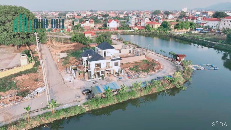 Bán Đất Lục Ngạn Giá Rẻ Đẹp. Lô bờ hồ thị xã chũ - lục ngạn
