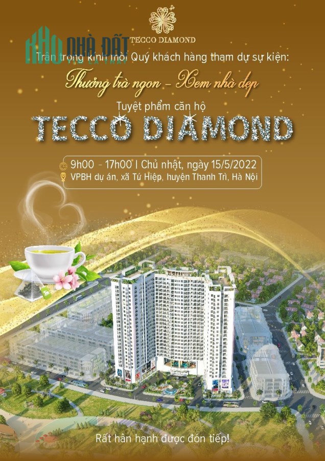 CĂN HỘ KIM CƯƠNG TECCO DIAMOND thư mời tham dự sự kiện