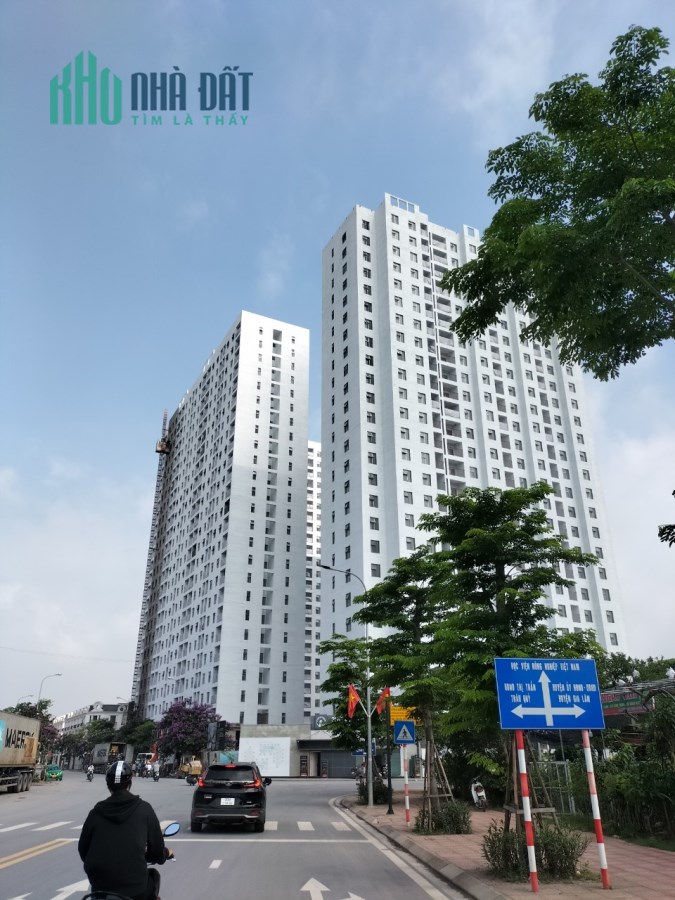 Chung cư Blue Star toạ lạc vị trí trung tâm Trâu Quỳ, Gia Lâm, Hà Nội.