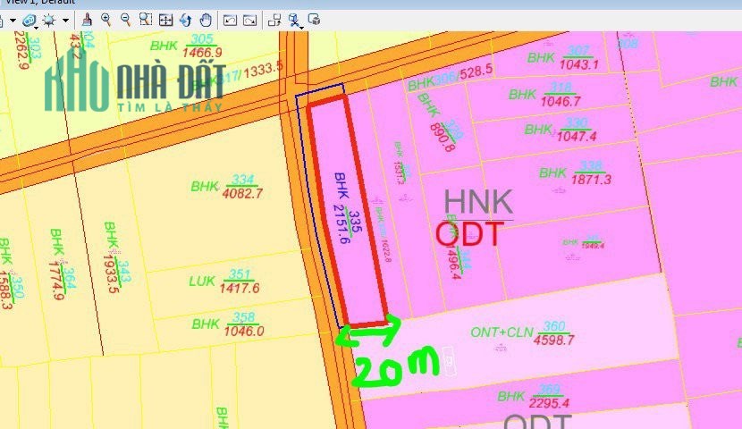 CẦN BÁN ĐẤT 2 MẶT TIỀN DT 2151m2, PHÙ HỢP ĐẤT Ở 100%, ĐÃ ĐĂNG KÝ THỔ CƯ