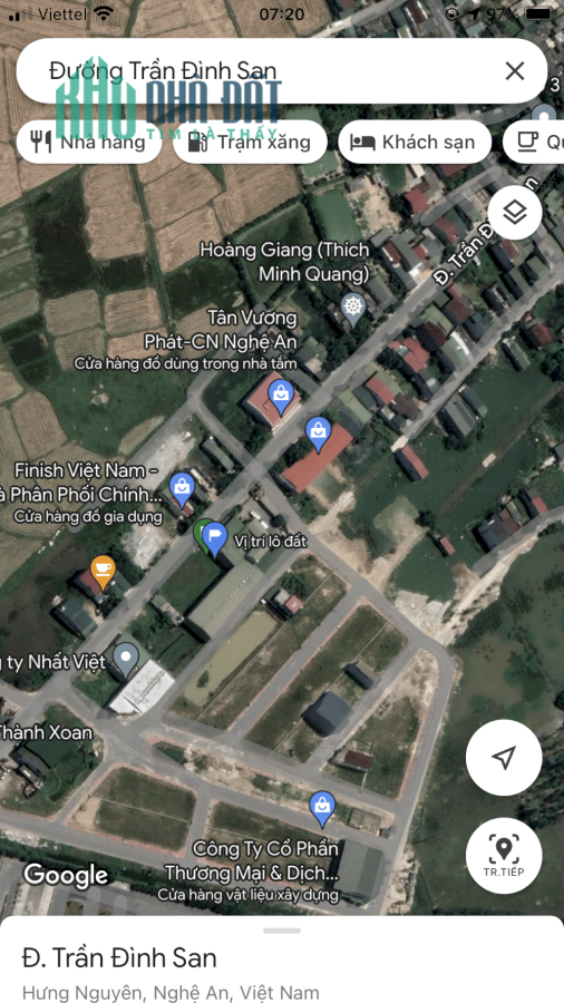 Bán lô đất kinh doanh 10*20